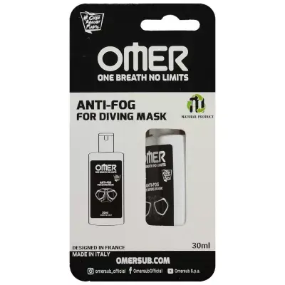Neuheit Antifog 30ml Omer Antibeschlag für Tauchmasken