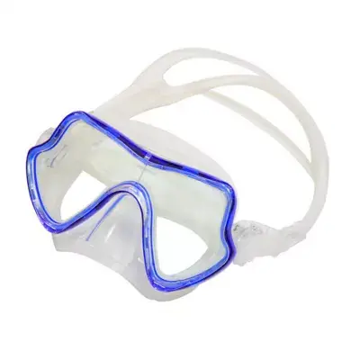 Aquatec Tauchmaske und Schnorchelmaske Blau Versand Am Gleichen Tag