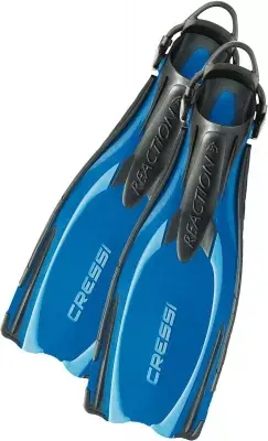 Neuheit Cressi Reaction EBS Blau XS S Gr. 36-39 Geräteflossen
