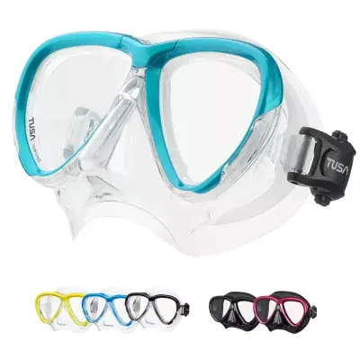 Saisonangebot Tusa Intega Tauchmaske für jede Gesichtsform Ocean Green