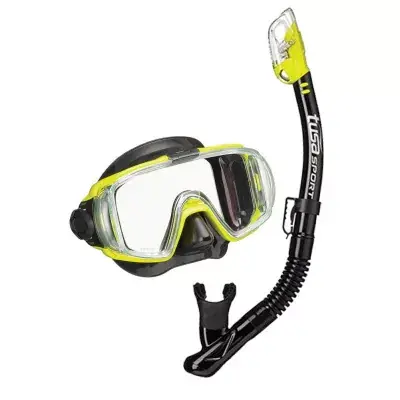Markenware Schnorchelset Visio TRI-EX Tusa