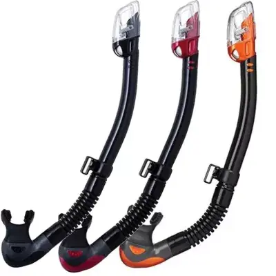 Sichere Zahlung Schnorchel Tusa Elite Hyperdry II Trockenschnorchel Schwarz