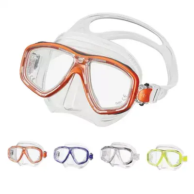 Heißes Angebot Tusa Ceos Tauchmaske - M212 - Clear Orange EO