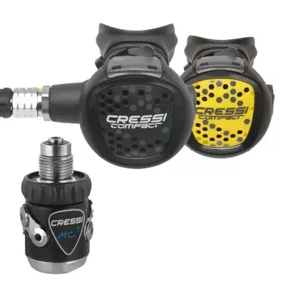 MC9 Compact Atemreglerset Cressi DIN Versand Am Gleichen Tag