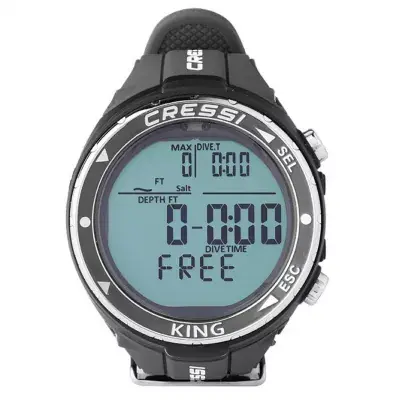 Ausverkauf Cressi Sub Tauchcomputer King – Premium Freitauch - Erfahrung mit innovativem Algorithmus