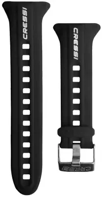 Must-Have Universal Silikonarmband für Cressi Tauchcomputer Black