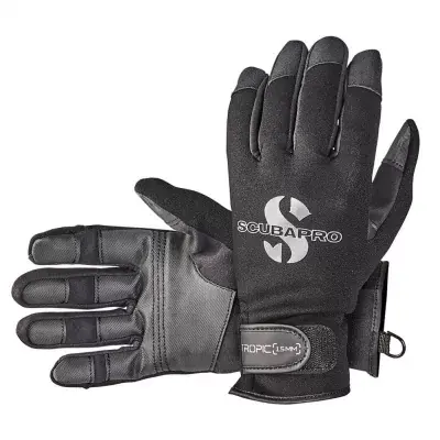 Solange Der Vorrat Reicht Tropic 1.5mm Tauchhandschuhe Scubapro Schwarz Gr. XS