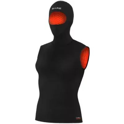 Womens 7/3mm Ultrawarmth Hooded Vest Bare Gr. 2 Jetzt Kaufen