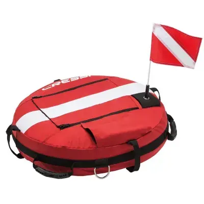Geprüft große Oberflächenboje Freediving Trainingsboje Cressi