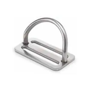 Aktuell D-Ring mit Bleigürtelhalter Edelstahl 45°