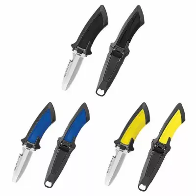FK-11 Mini Tauchmesser Klingenlänge 7cm Tusa Blau Begrenztes Angebot
