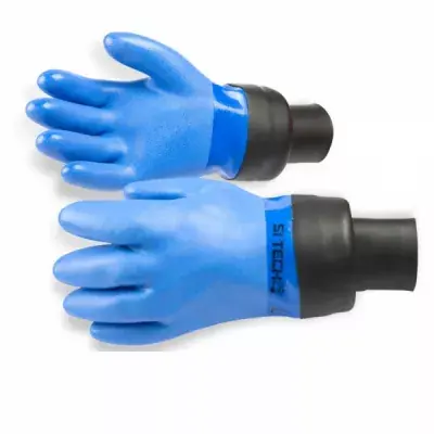 Prodi Trockenhandschuhe mit Latex Flaschenhalsmanschette Si Tech Gr. M Neu Im Sortiment