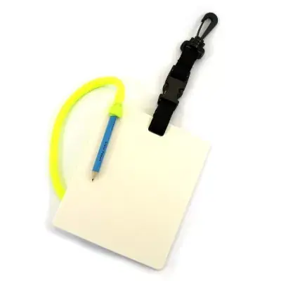 Garantierte Lieferung Schreibtafel mit Clip und Stift