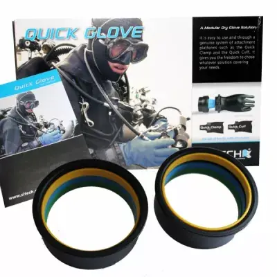 Sonderaktion Si Tech Quick Clamp Set spanner docking rings Set Zubehör Tauchen Trockentauchen