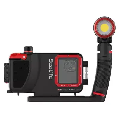 Expressversand SportDiver Pro 2500 Set SeaLife Unterwasser Gehäuse für das iPhone®