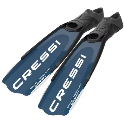 Neu Im Sortiment Cressi Gara Modular Sprint Apnoeflossen – Blau, Größe 36/37