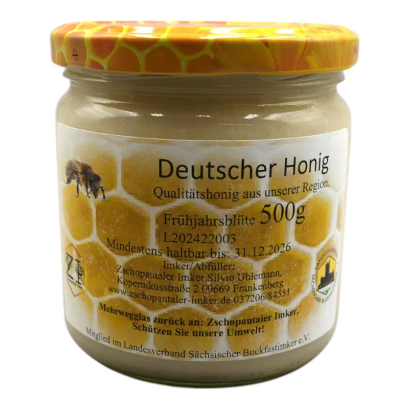 Bienenhonig aus eigener Imkerei, echter deutscher Honig Preis Gesenkt