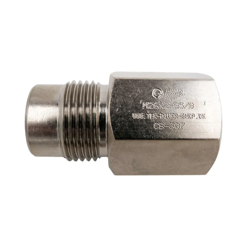 Gewindeadapter 300 Bar Druckluft Innengewinde - 300 Bar Nitrox Geprüft