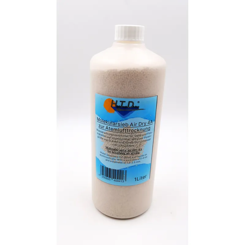 Air Dry Molecular Sieve for Breathing Air Drying 1 Liter Bottle Preis Gesenkt
