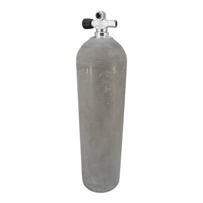 Preiswert Aluminium Tauchflasche 11,1 Liter 80cft komplett mit Ventil