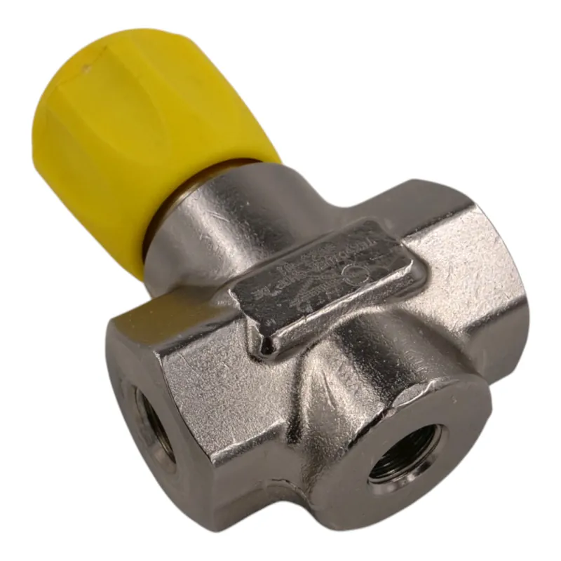 Schnäppchen Vent valve with 3x G1/4” inside for pressure gauge connection