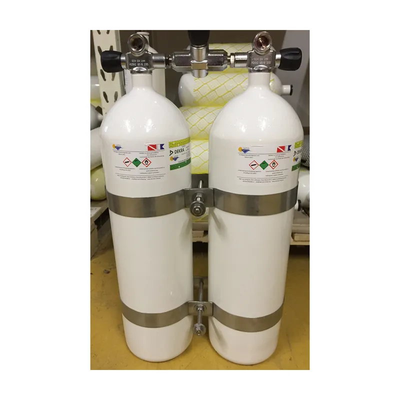 Billig Double pack 12 liters 230bar 178mm with lockable bridge
