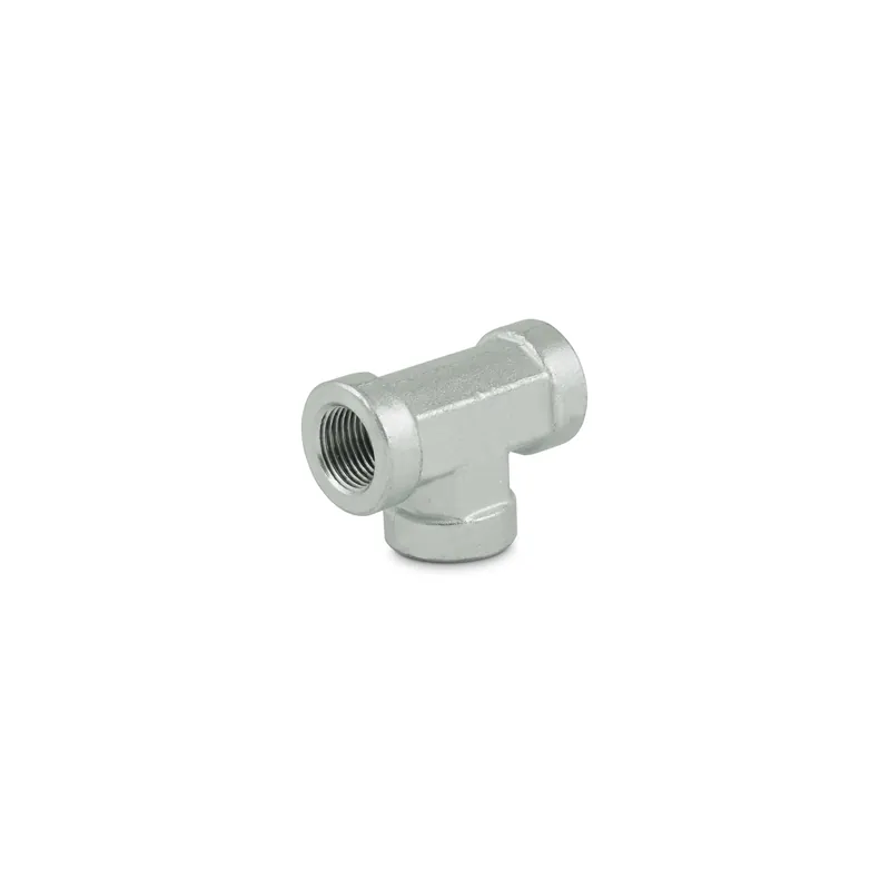 Letzte Chance T-Gewindemuffe / T-Stück Hochdruck 3xG1/4" Innengewinde