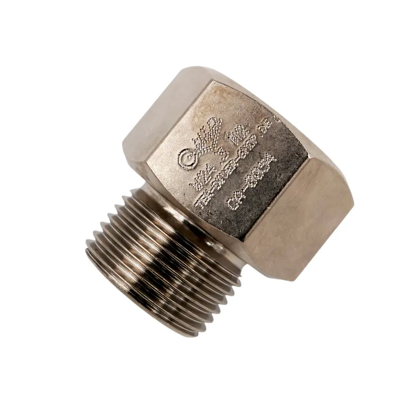 Filling adapter for nitrogen W24.32 for valves with residual pressure valve 200 bar Top-Seller