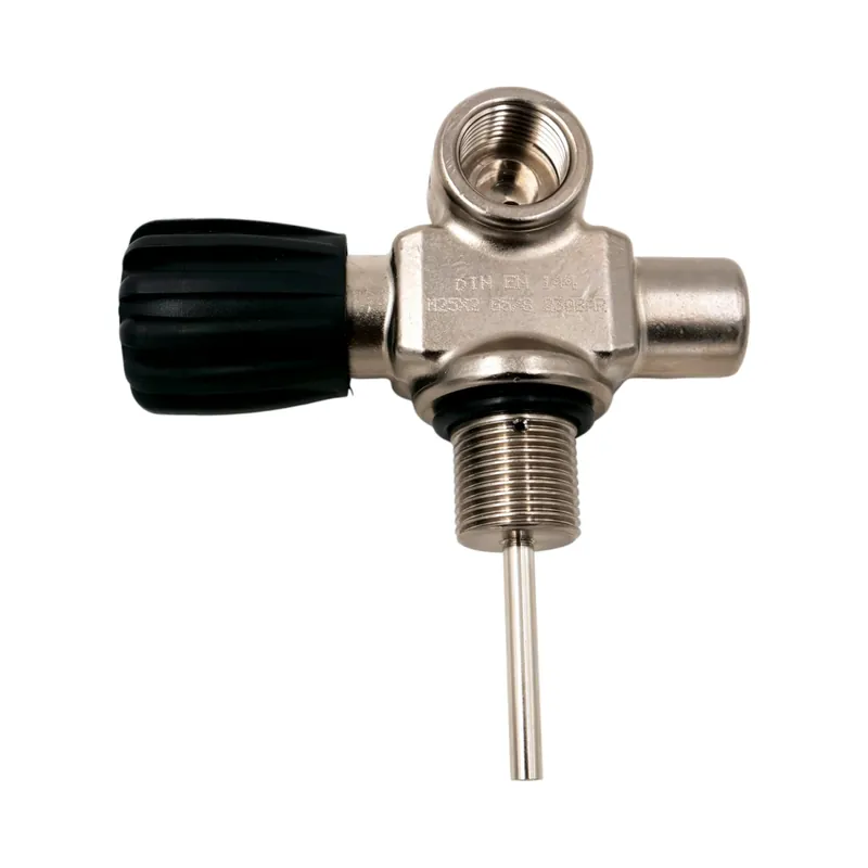 Manifold monovalve compressed air G5/8” 232 bar M25x2 diving cylinder valve left Direkt Vom Hersteller