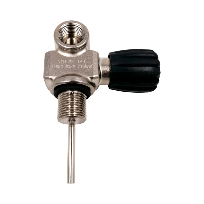Monoventil Druckluft G5/8" 230 Bar M25x2 Tauchflaschenventil rechts Abverkauf