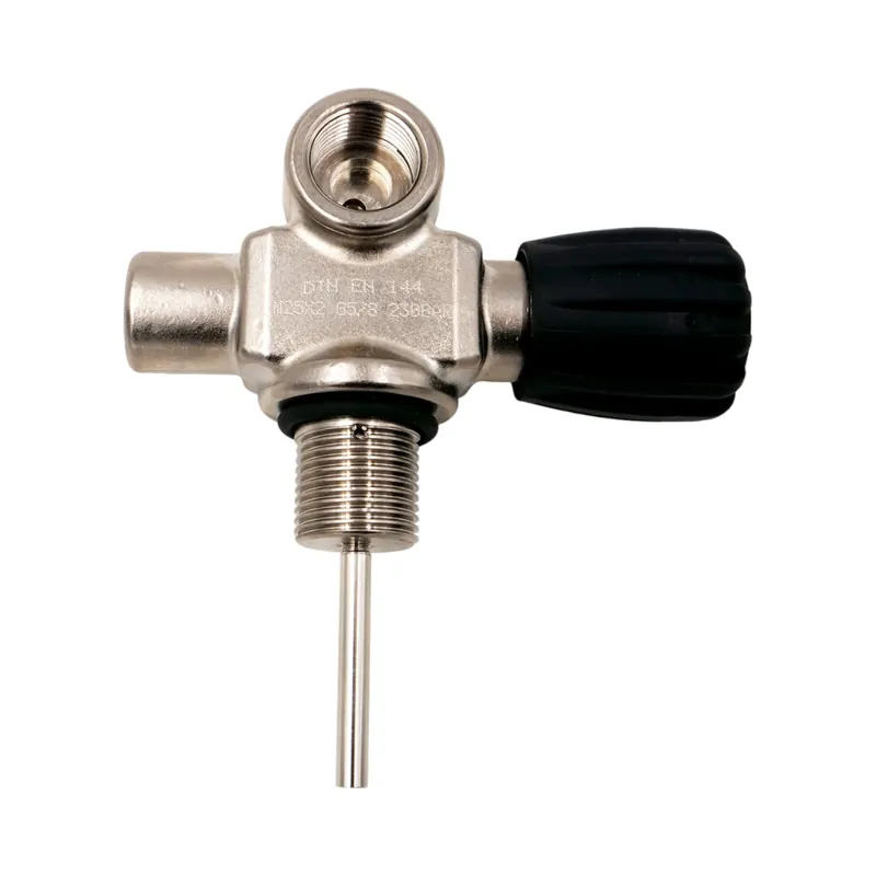 Wochenendangebot Brückenmonoventil Druckluft G5/8" 232 bar M25x2 Tauchflaschenventil rechts