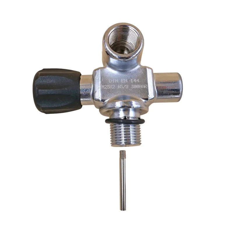 Bestseller Brückenmonoventil Druckluft G5/8" 300 Bar M25x2 Tauchflaschenventil links