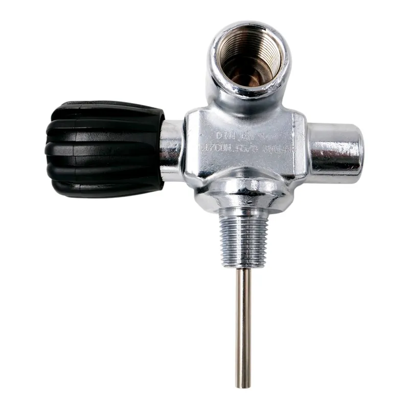 Manifold monovalve compressed air G5/8” 300bar 17E Small conical diving cylinder valve left Knallerangebot