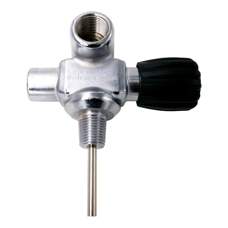 Neu Brückenmonoventil Druckluft G5/8" 300bar 17E Kleinkonisch Tauchflaschenventil rechts