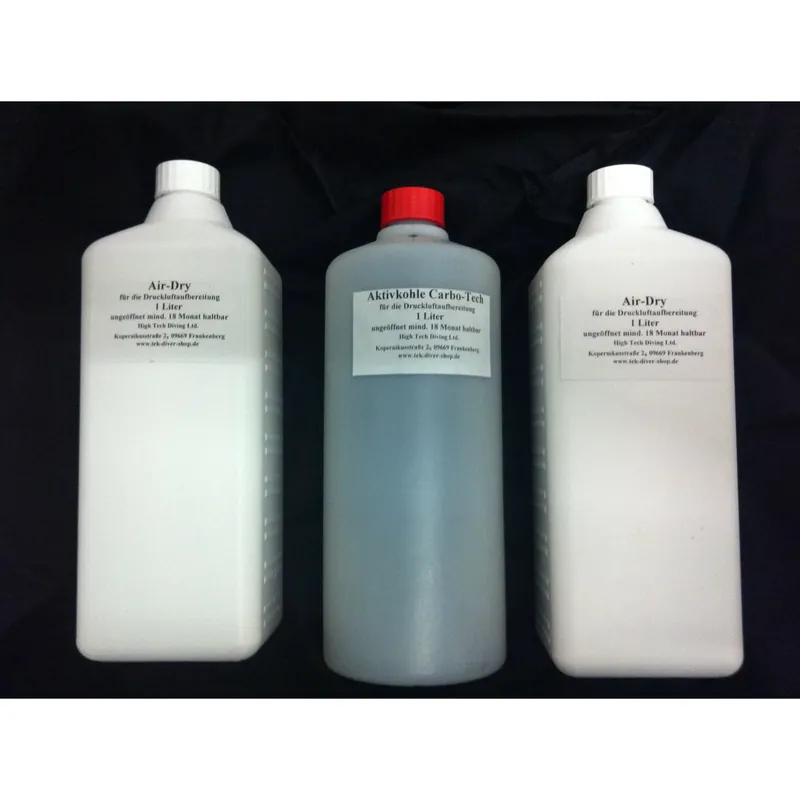 Nachfüllsatz aus 1x1 Liter Aktivkohle und 2x1 Liter Molekularsieb Neue Ware