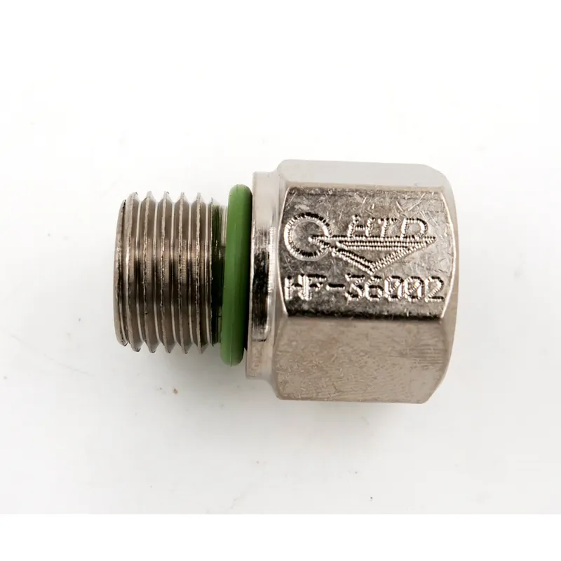 Hose adapter High Flow - 1st stage MD 1/2" UNF a. - 3/8" UNF i. Top-Preis