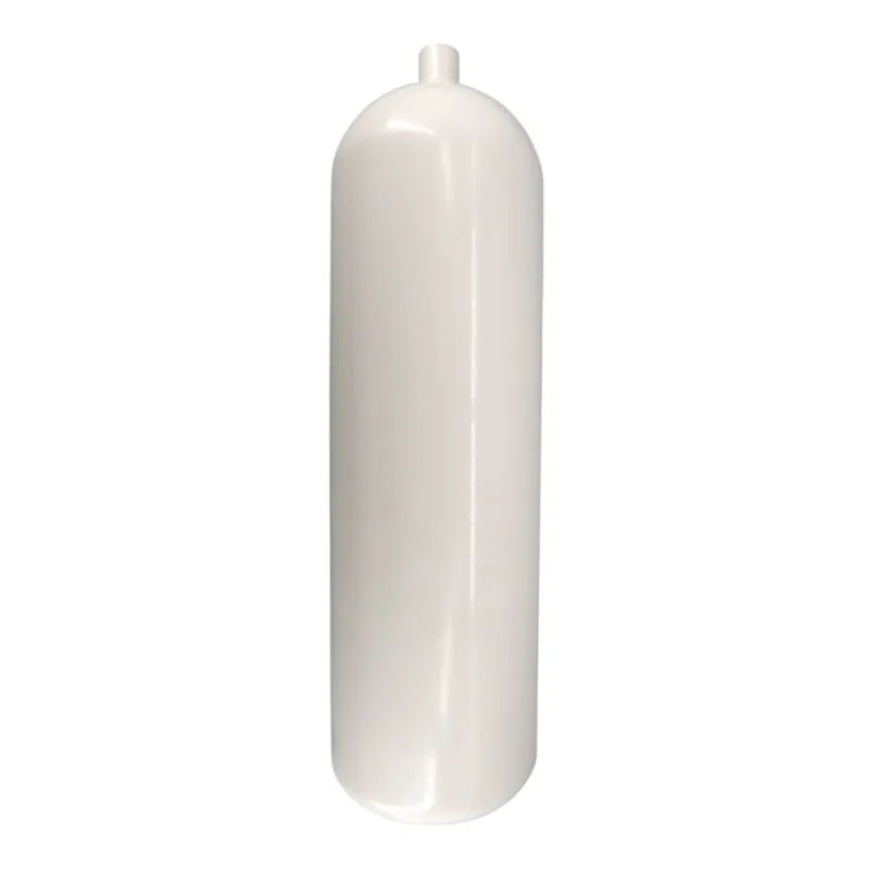 Preisknaller Steel cylinder / diving cylinder 18 liters 230 bar 204mm M25x2 without valve white
