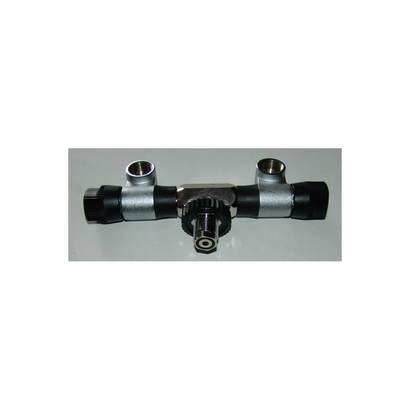 Nur Heute Double outlet with T-pieces for expanding valves