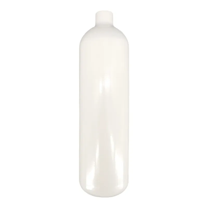 Steel cylinder / diving cylinder 2 liters 300 bar 100mm M25x2 without valve Wochenendangebot