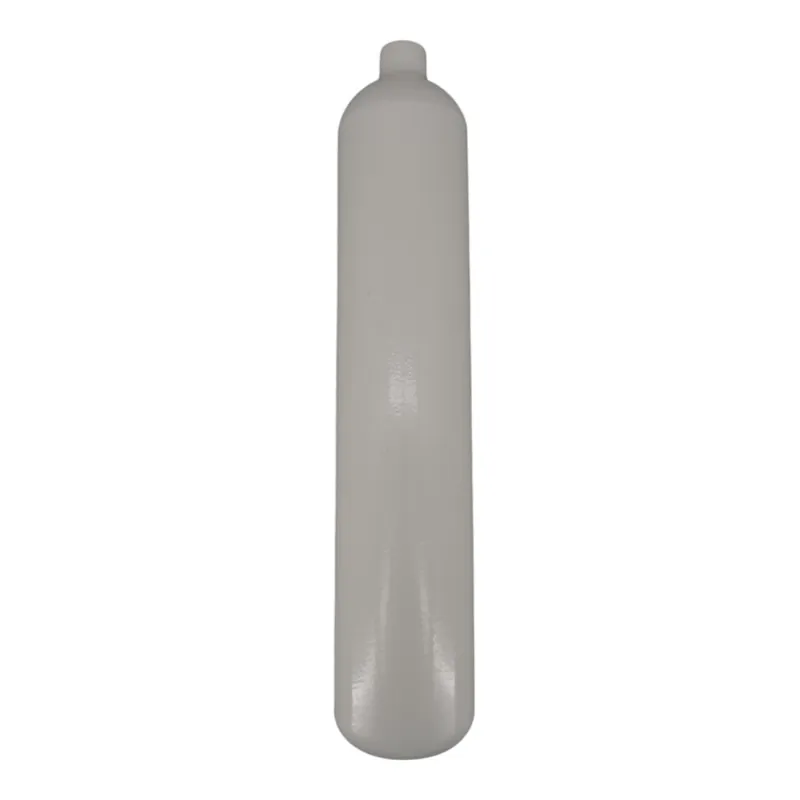 Stahlflasche / Tauchflasche 3 Liter 232 bar 100mm M25x2 ohne Ventil weiß Meistverkauft