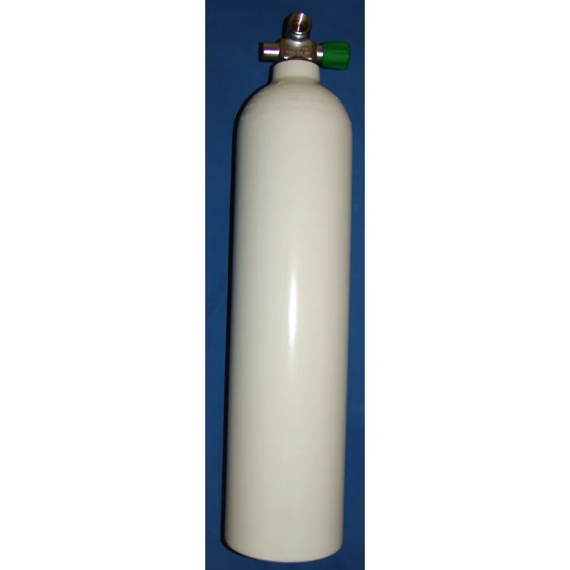 Aluminium Tauchflasche 7L kompl. mit Nitroxmonoventil Neue Kollektion