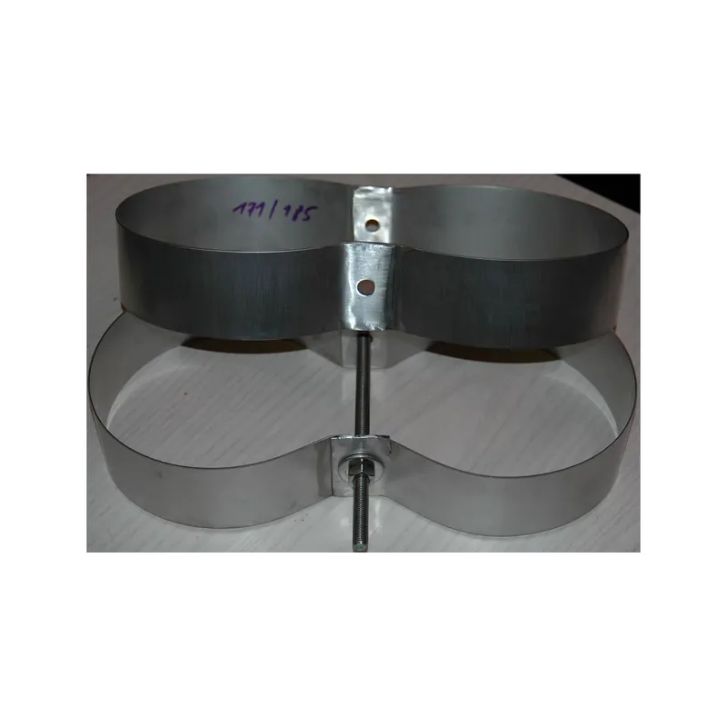 Clamp set for double diving cylinders, 204mm diameter, 215mm cylinder spacing, 60mm wide Mega-Angebot