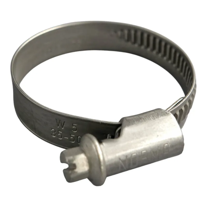 Stainless steel hose clamp for diameter 35-50mm C7W5 Nur Heute