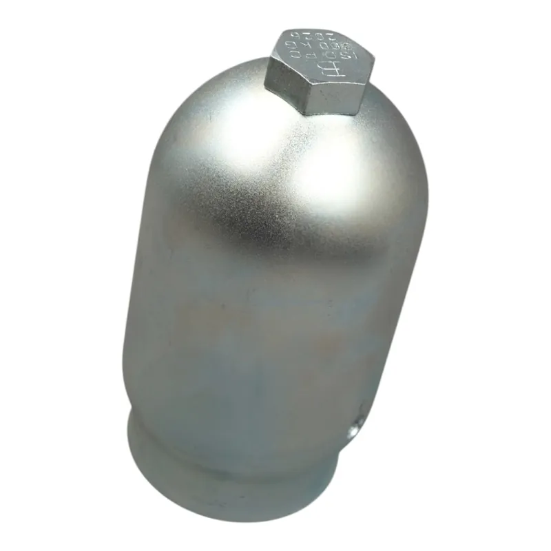 Steel valve protection cap for industrial gas cylinders Beliebt