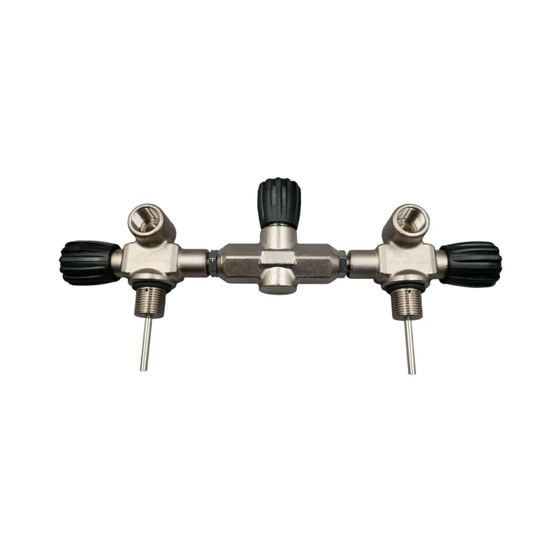 Brücke Druckluft G5/8" 300bar 215mm für Tauchflaschen 204mm M25x2 Doppeltauchflaschenventil Versand Am Gleichen Tag