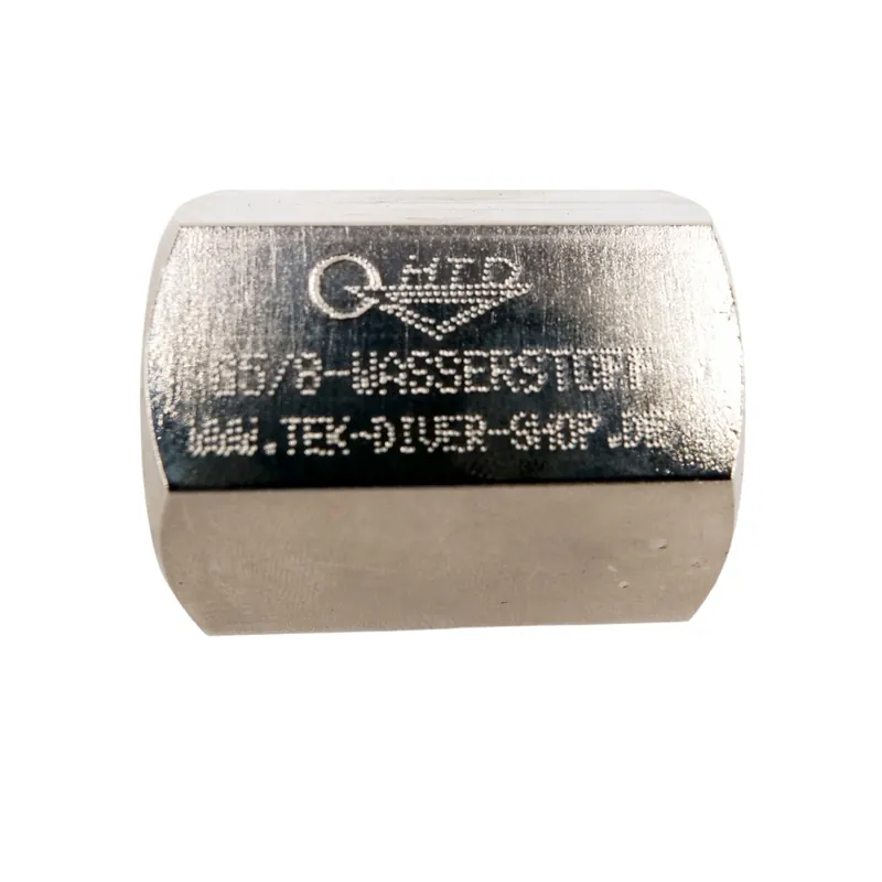 Preisreduziert Gewindeadapter Wasserstoff IG W21.8 links - Druckluft G5/8" Inne