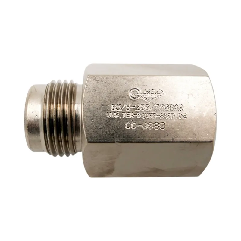 Thread adapter G5/8" 300 bar compressed air internal thread - G5/8" 200 bar compressed air external thread Direkt Vom Hersteller