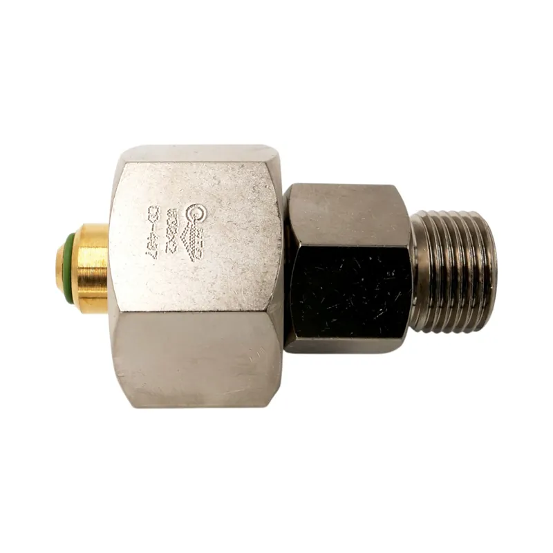 Multiadapter 300bar Sauerstoff/Edelgas/Druckluft auf W21.8 200bar Aussengewinde Nur Heute