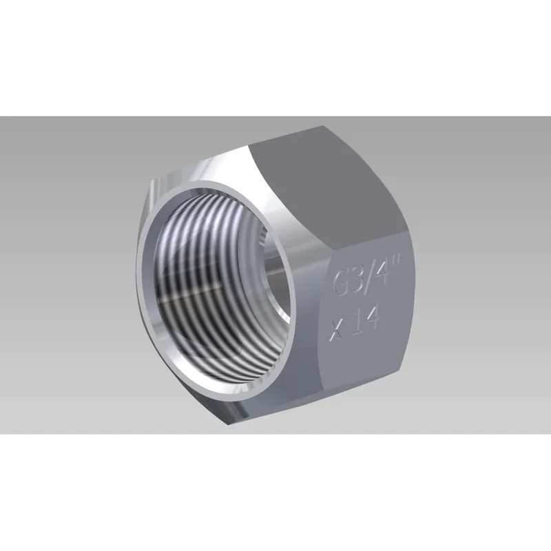 Geprüft Union nut G3/4" for oxygen 200bar industrial valves SW 32