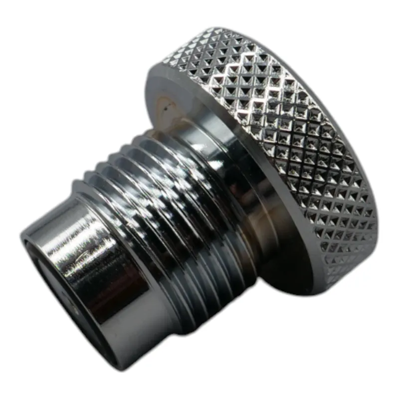Blanking plug with vent for compressed air connections G5/8" with O-ring pressure stable 300bar Preisknaller
